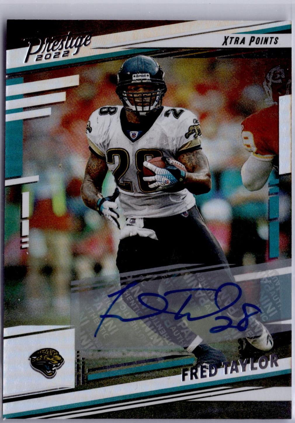 Fred Taylor [Signature] #140