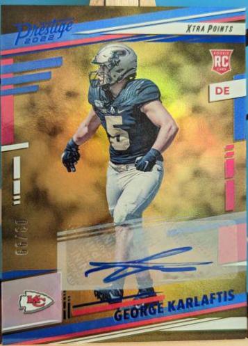 George Karlaftis [Signature Blue] #336