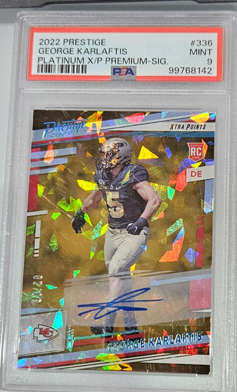 George Karlaftis [Signature Platinum] #336