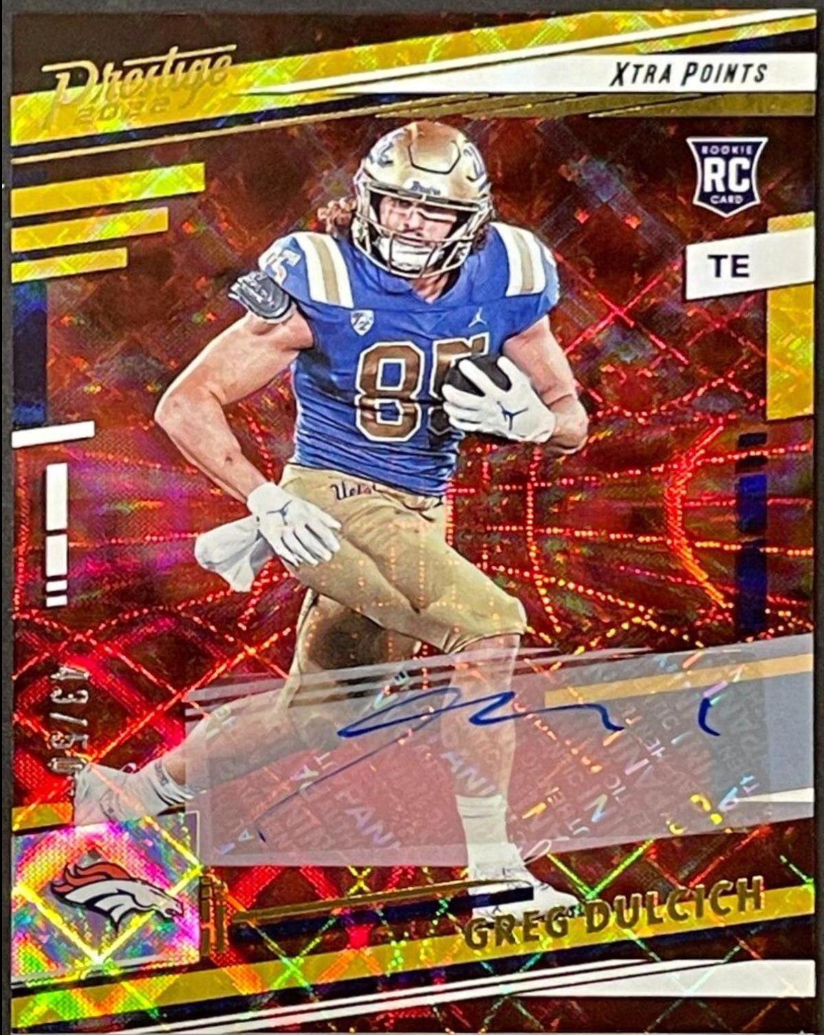 Greg Dulcich [Signature Gold] #386