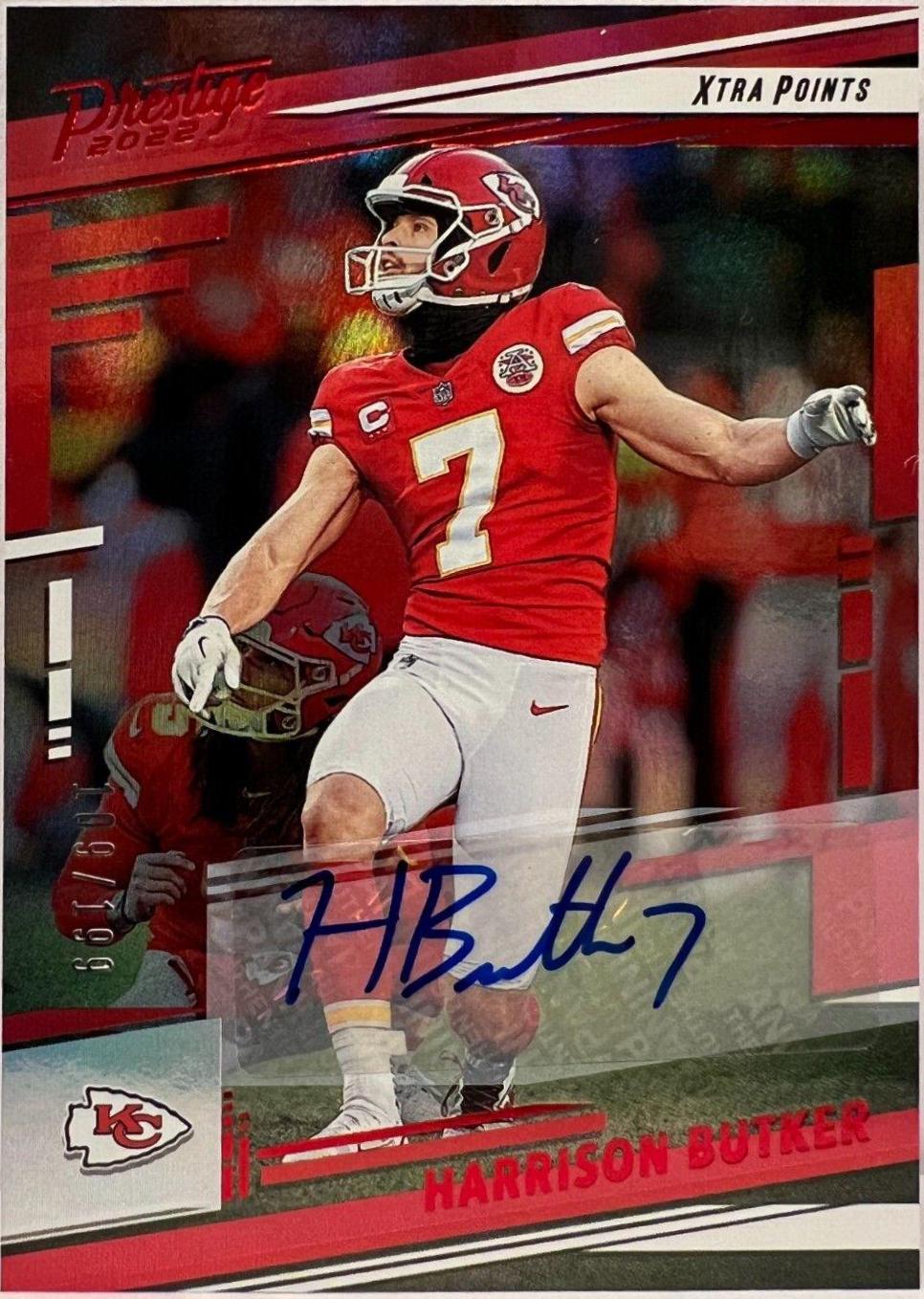 Harrison Butker [Signature Red] #149