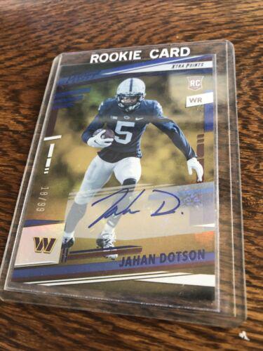 Jahan Dotson [Signature Blue] #315