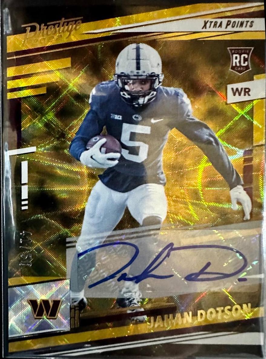 Jahan Dotson [Signature Gold] #315