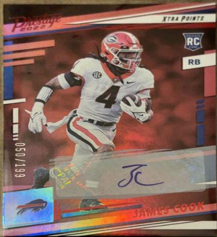 James Cook [Signature Red] #347