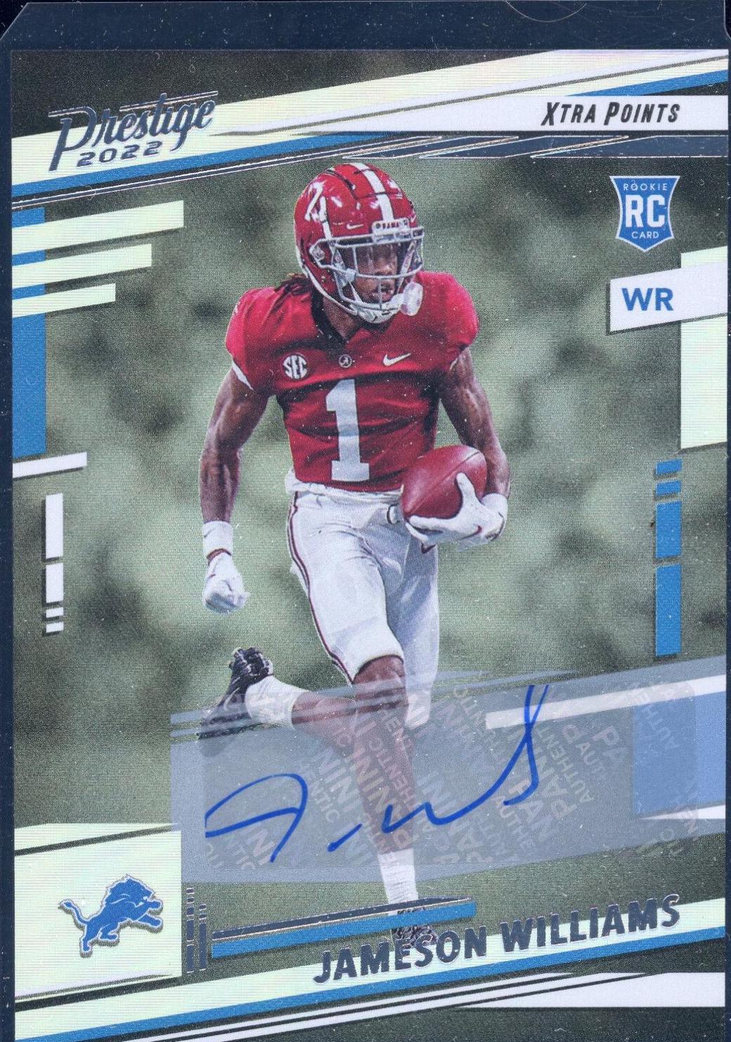 Jameson Williams [Signature] #307