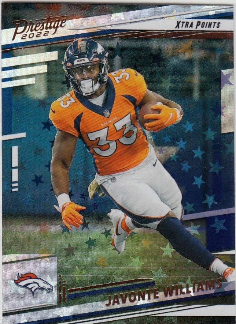 Javonte Williams [Sunburst] #86