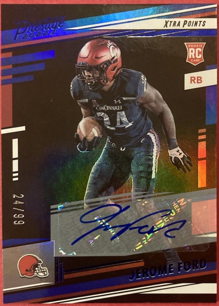 Jerome Ford [Signature Blue] #374