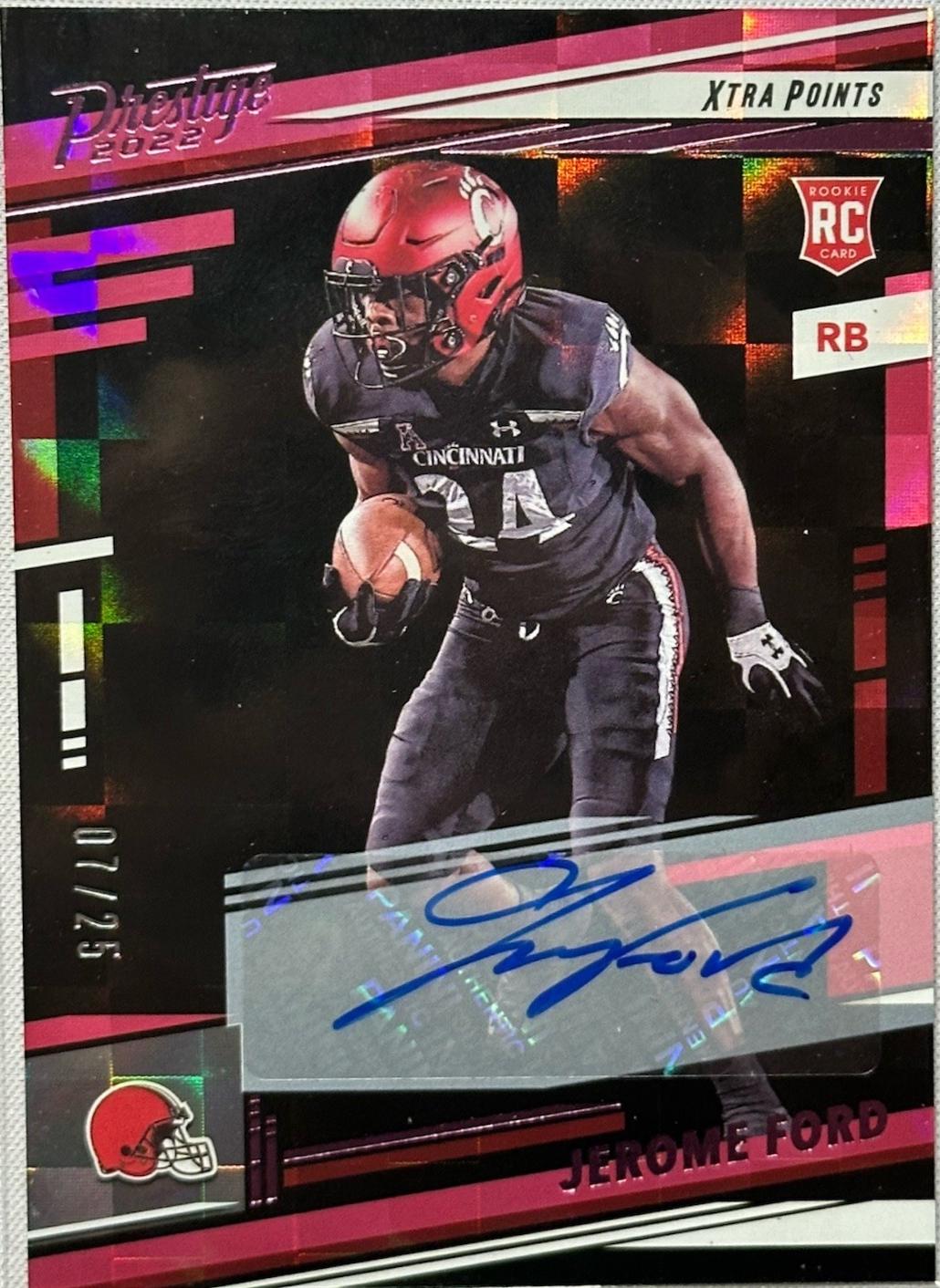 Jerome Ford [Signature Pink] #374