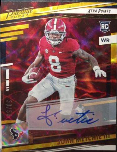 John Metchie III [Signature Gold] #317