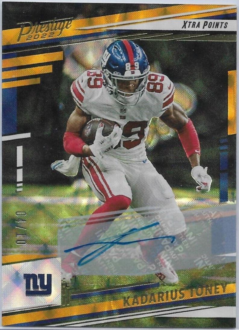 Kadarius Toney [Signature Gold] #220