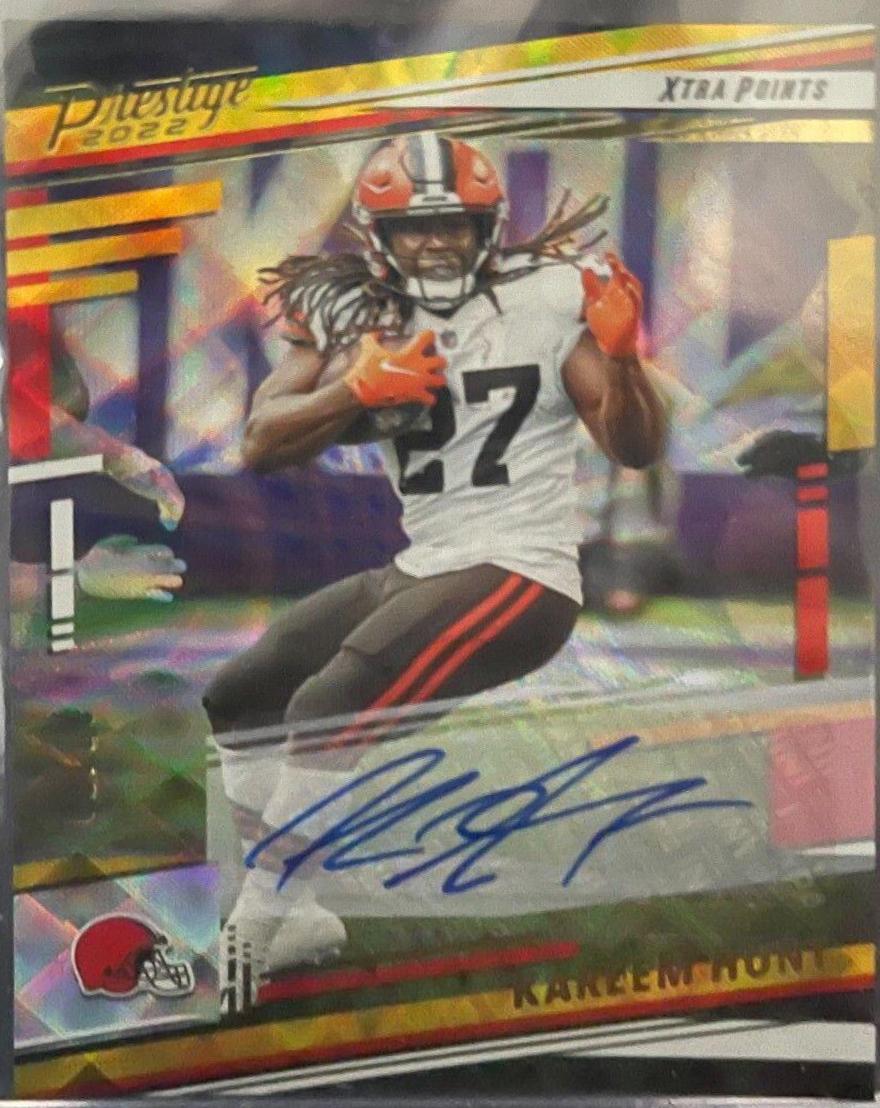 Kareem Hunt [Signature Gold] #69