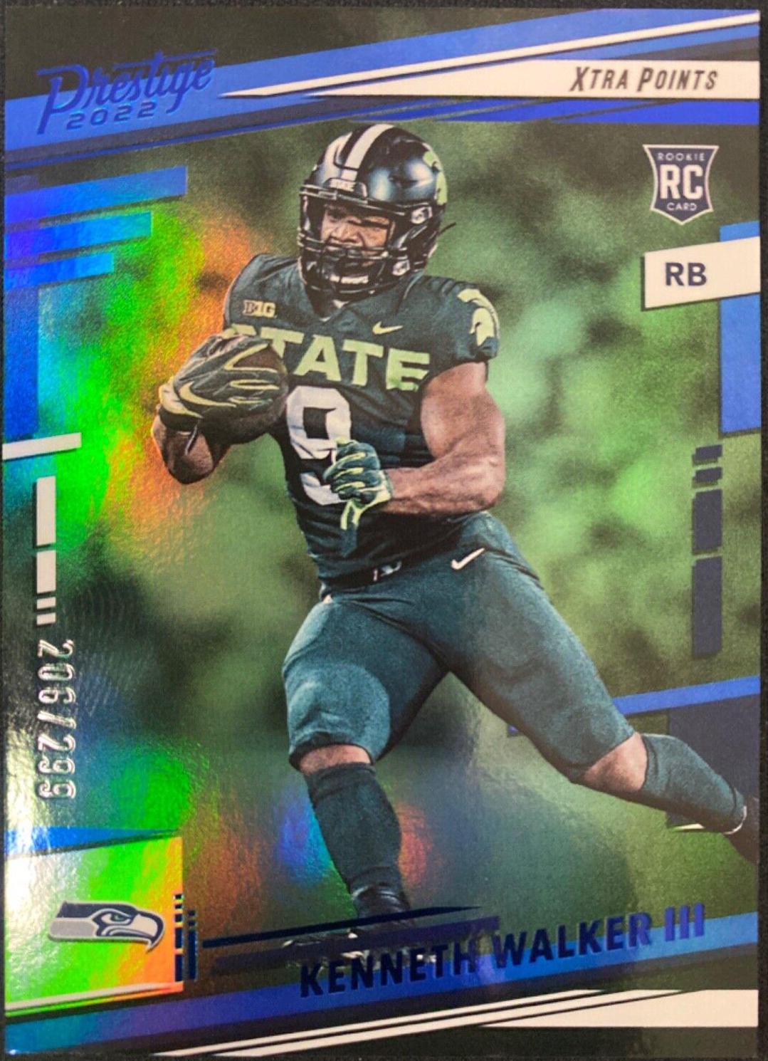 Kenneth Walker III [Premium Blue] #314