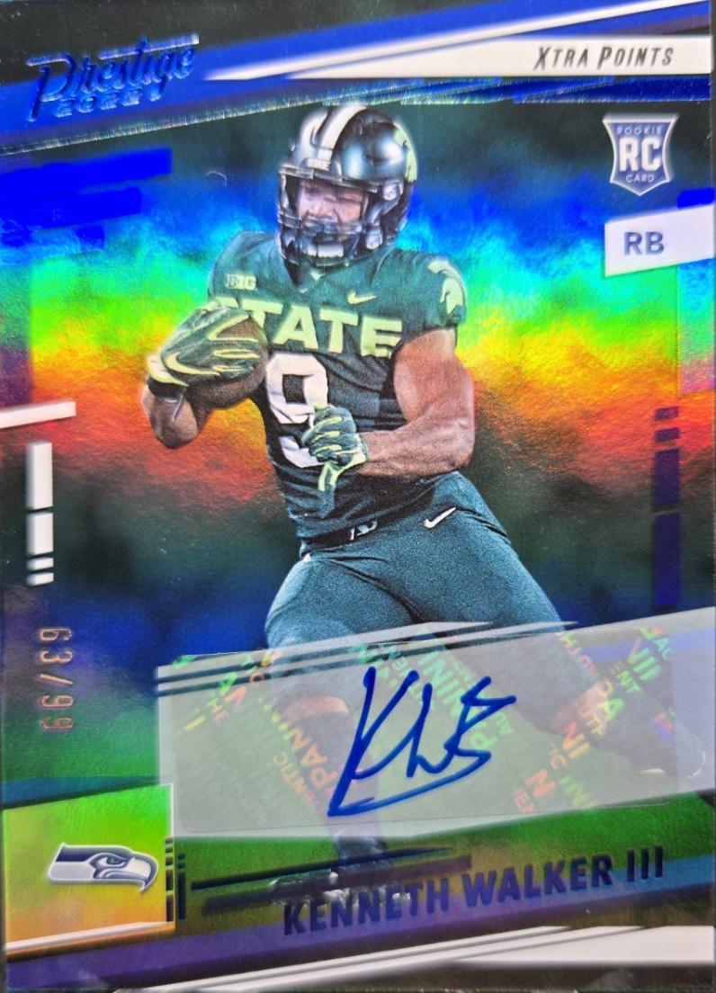 Kenneth Walker III [Signature Blue] #314