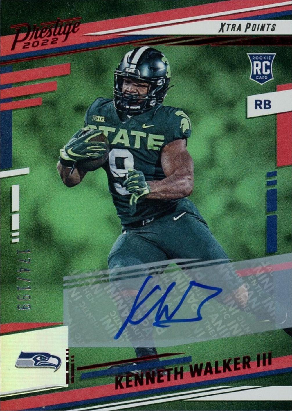 Kenneth Walker III [Signature Red] #314