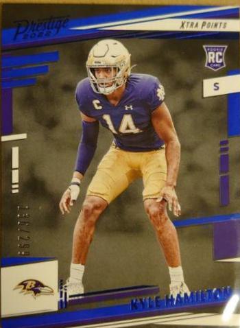 Kyle Hamilton [Premium Blue] #325