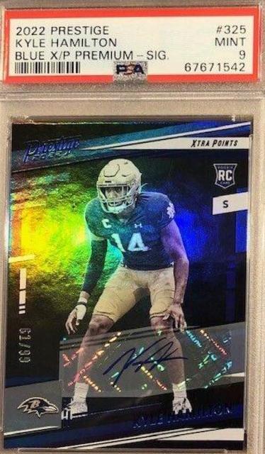 Kyle Hamilton [Signature Blue] #325