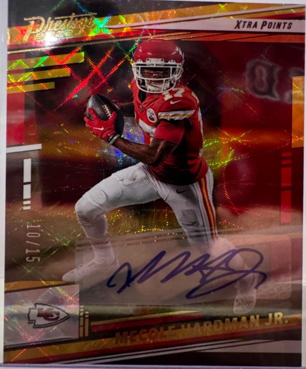 Mecole Hardman Jr. [Signature Gold] #145