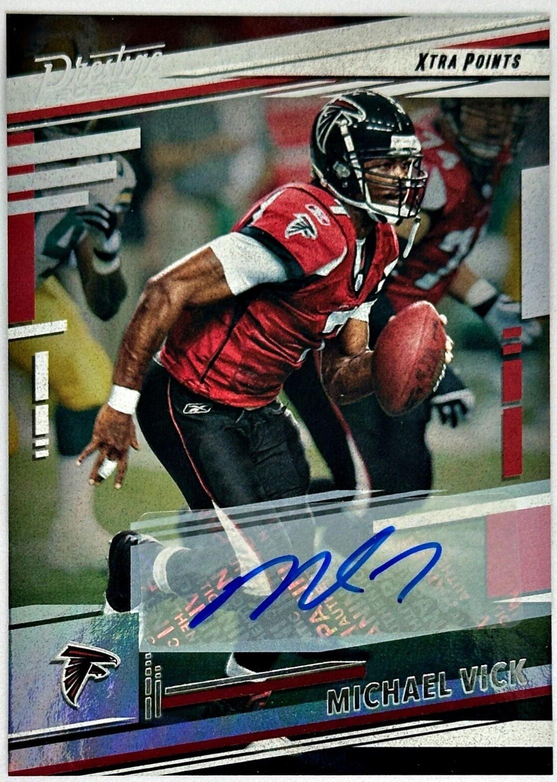 Michael Vick [Signature] #19