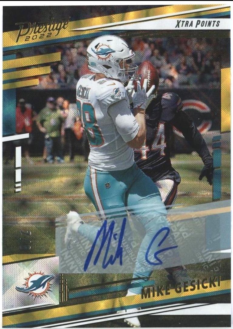 Mike Gesicki [Signature Gold] #184