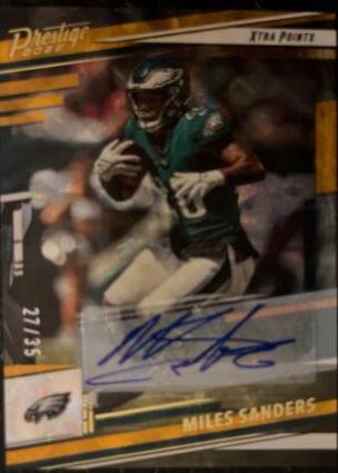 Miles Sanders [Signature Gold] #235