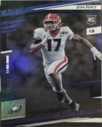 Nakobe Dean [Premium Platinum] #396