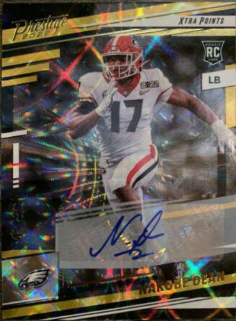 Nakobe Dean [Signature Gold] #396
