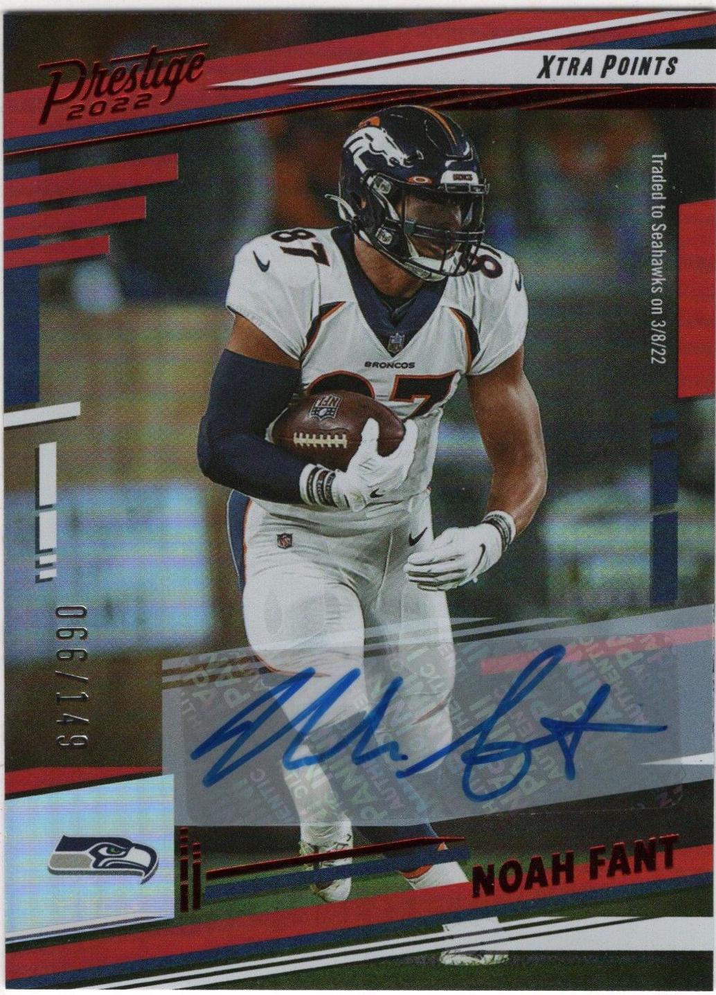 Noah Fant [Signature Red] #259