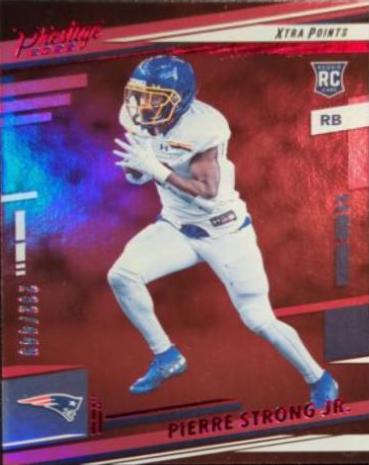 Pierre Strong Jr. [Premium Red] #384