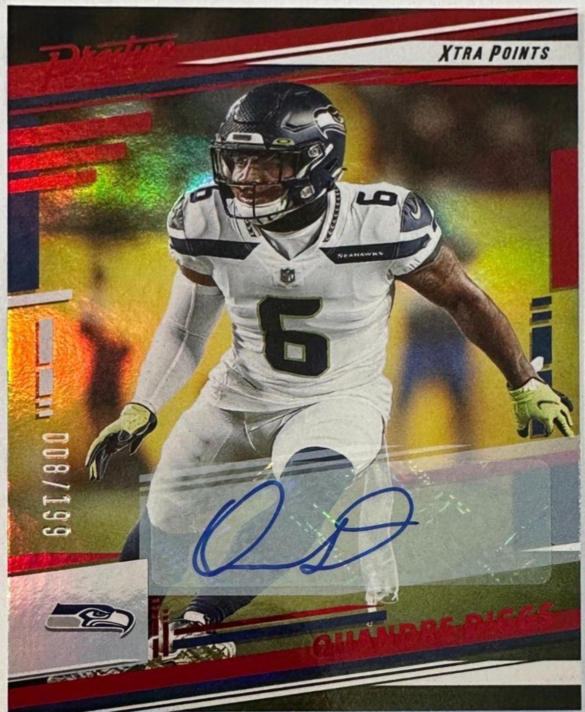 Quandre Diggs [Signature Red] #261