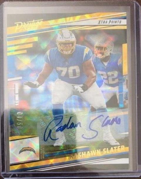 Rashawn Slater [Signature Gold] #156