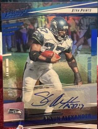 Shaun Alexander [Signature Blue] #262