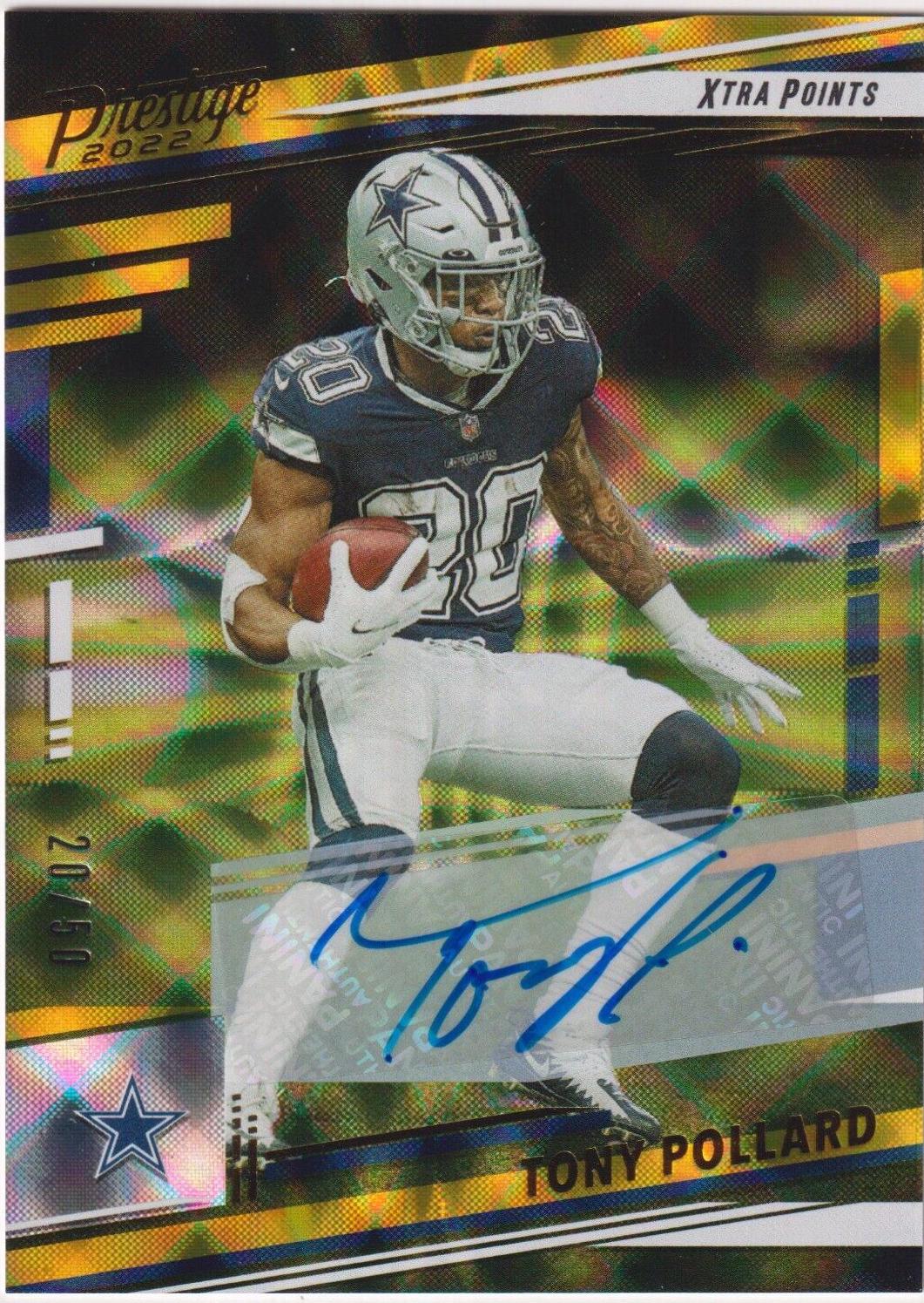 Tony Pollard [Signature Gold] #78