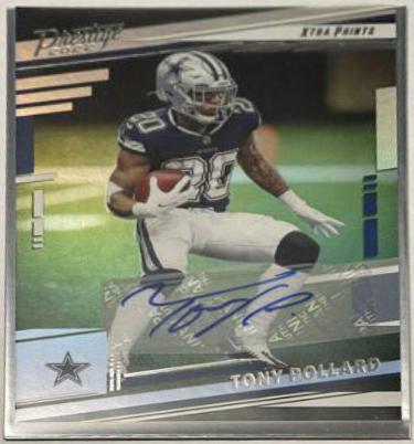 Tony Pollard [Signature] #78