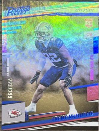 Trent McDuffie [Premium Blue] #334