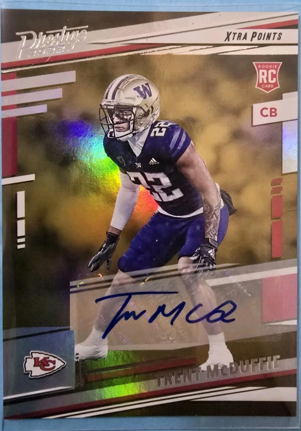 Trent McDuffie [Premium Platinum] #334