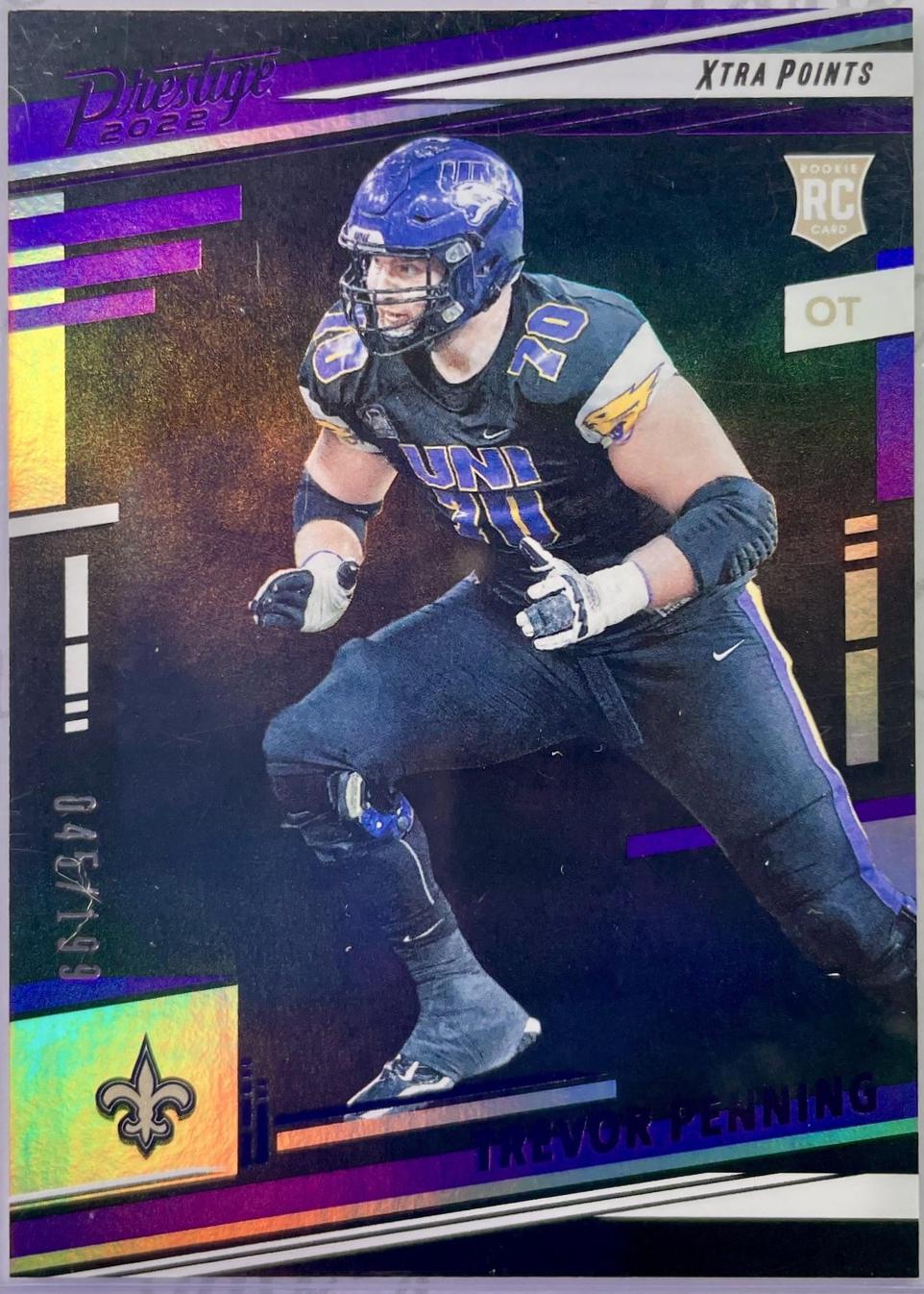 Trevor Penning [Premium Purple] #380