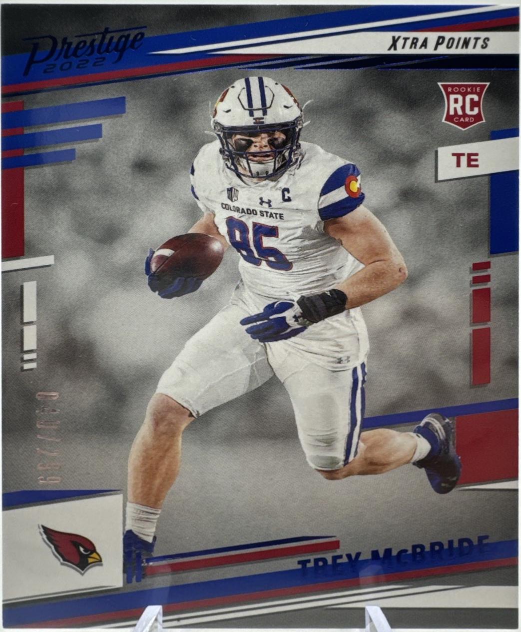 Trey McBride [Premium Blue] #327