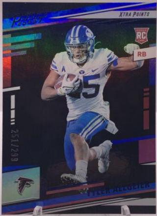 Tyler Allgeier [Premium Blue] #357