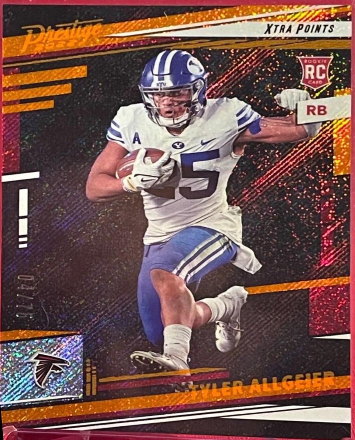 Tyler Allgeier [Premium Orange] #357