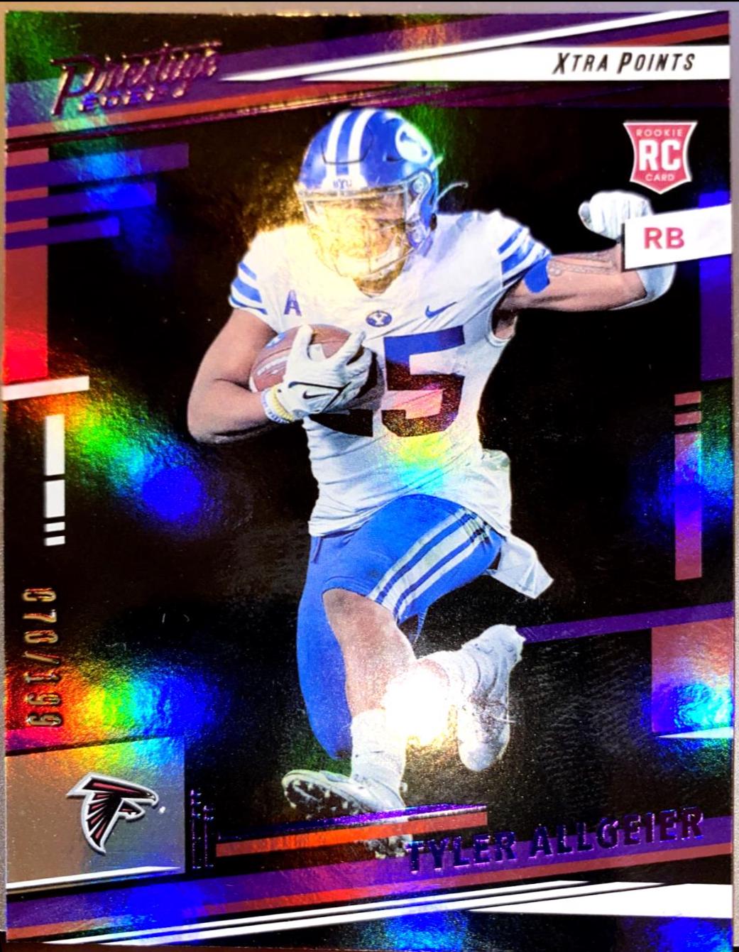 Tyler Allgeier [Purple] #357