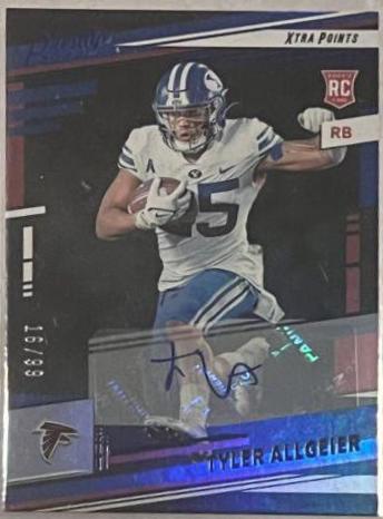 Tyler Allgeier [Signature Blue] #357