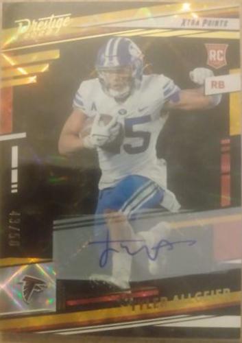 Tyler Allgeier [Signature Gold] #357