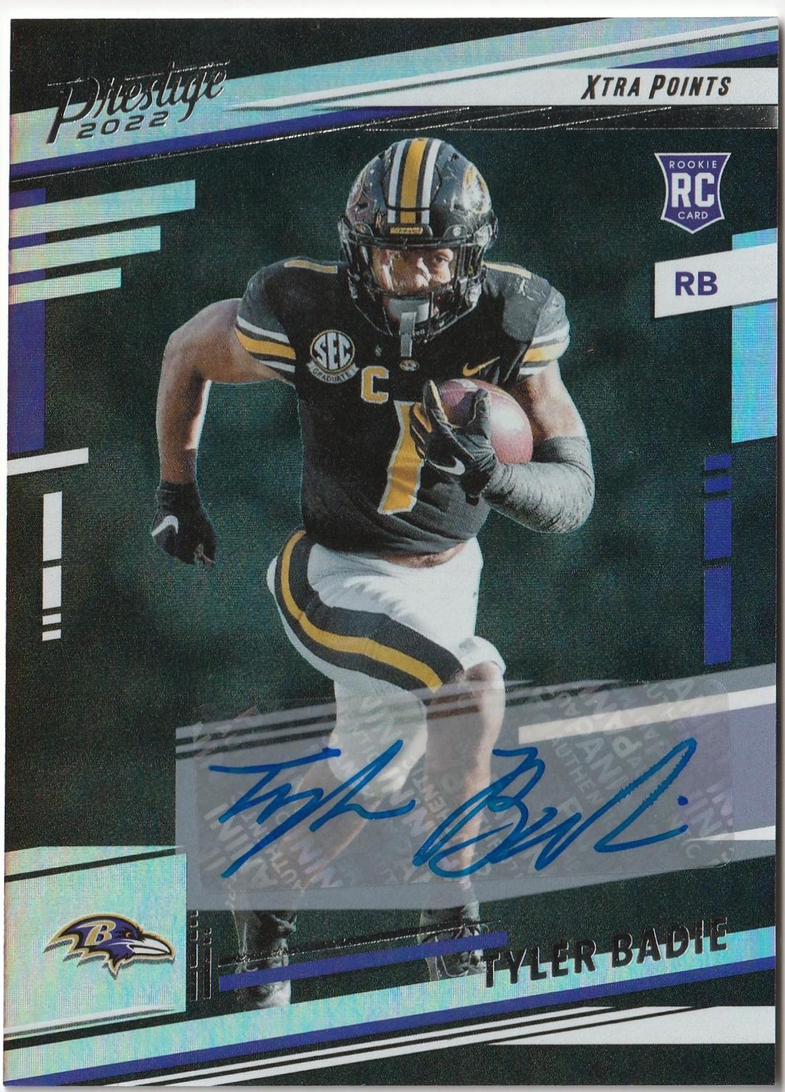 Tyler Badie [Signature] #377