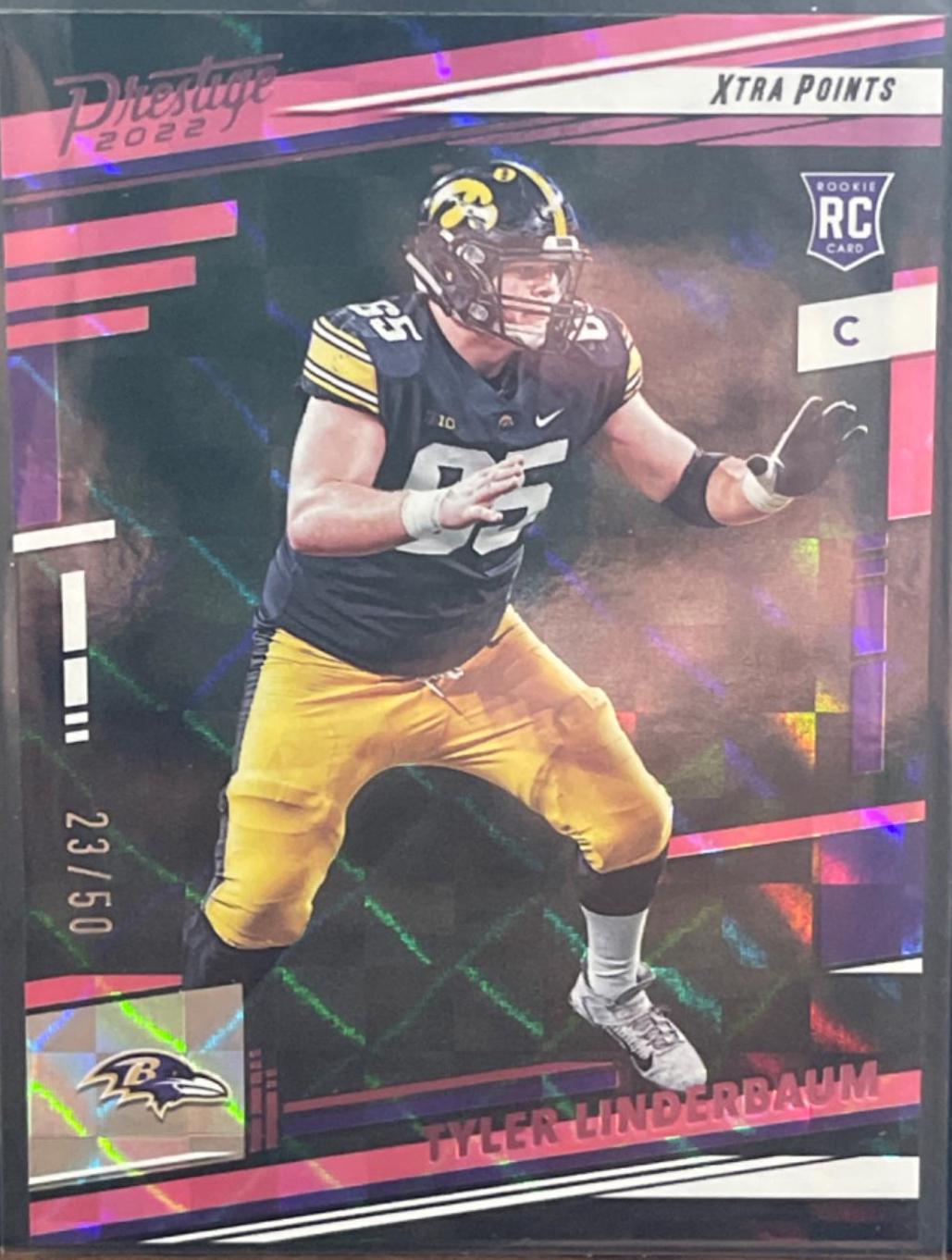 Tyler Linderbaum [Premium Pink] #366