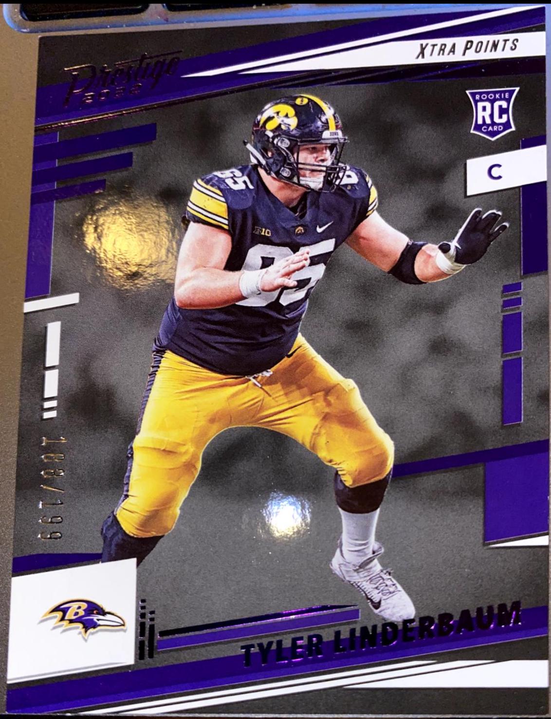 Tyler Linderbaum [Purple] #366