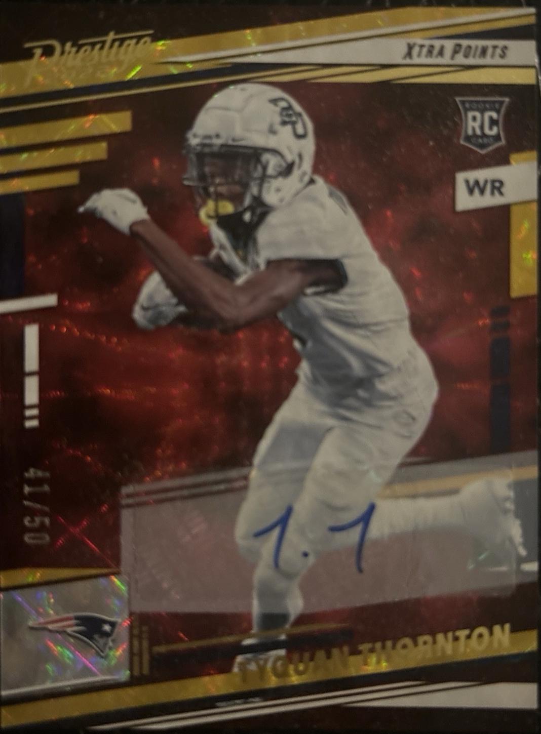 Tyquan Thornton [Signature Gold] #395