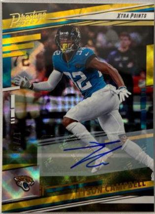 Tyson Campbell [Signature Gold] #139