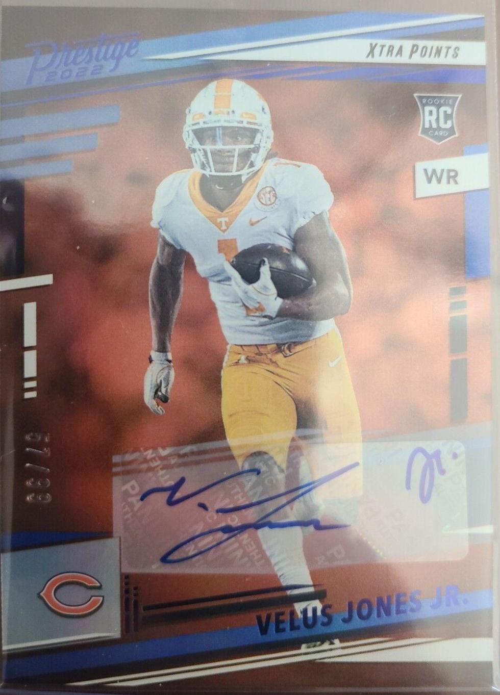 Velus Jones Jr. [Signature Blue] #389