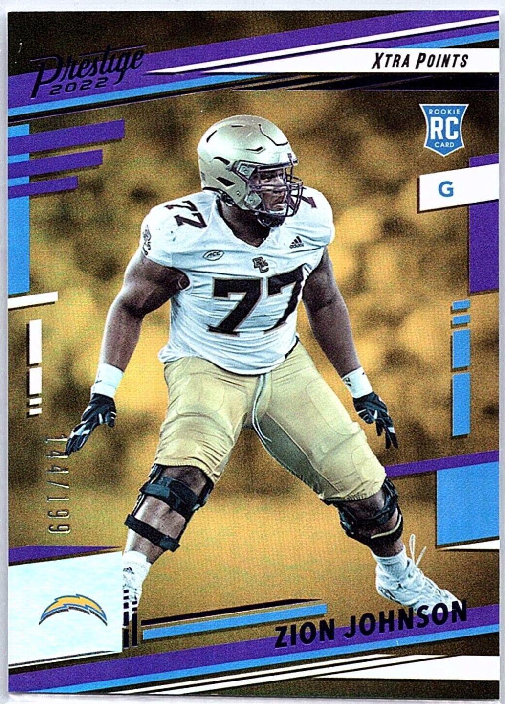 Zion Johnson [Premium Purple] #381