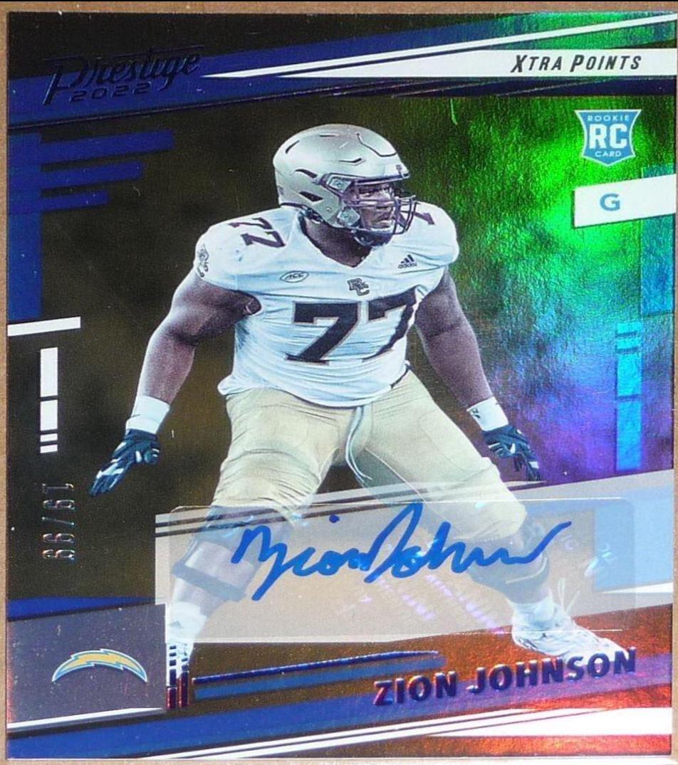 Zion Johnson [Signature Blue] #381